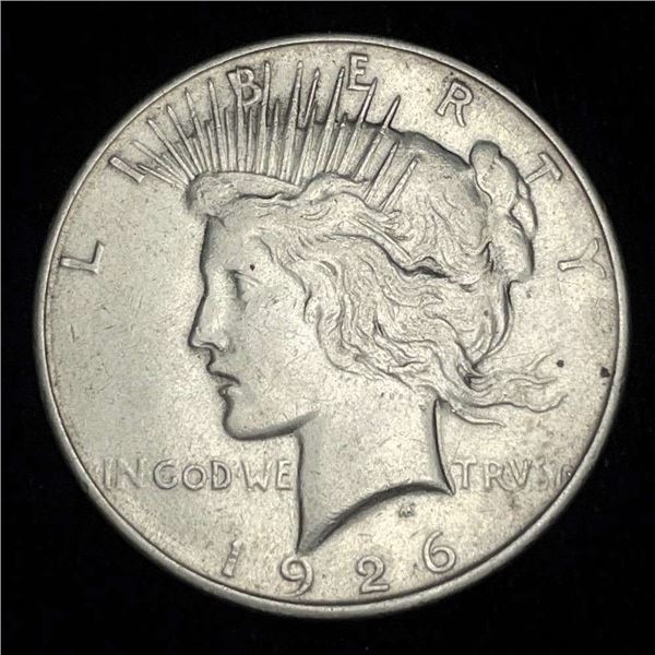 1926-D Peace Silver Dollar AU