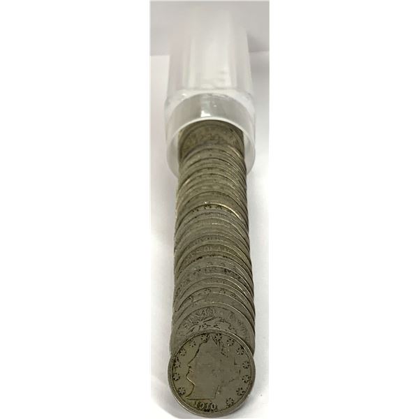Roll (40-Coins) Mixed Year Liberty "V" Nickels