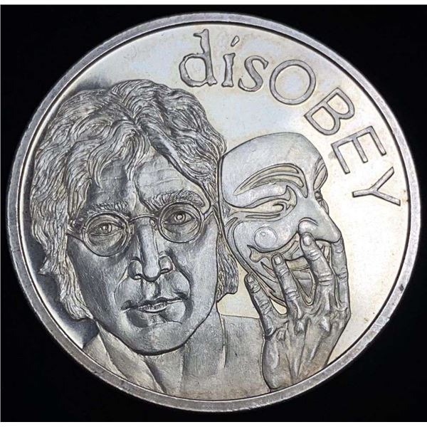 2017 "disOBEY" Silver Shield 1 ozt .999 Silver
