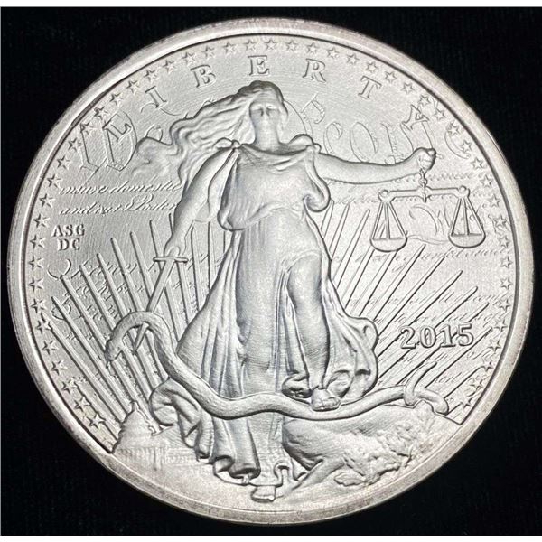 2015 U.S. "We The People" 2 ozt .999 Silver