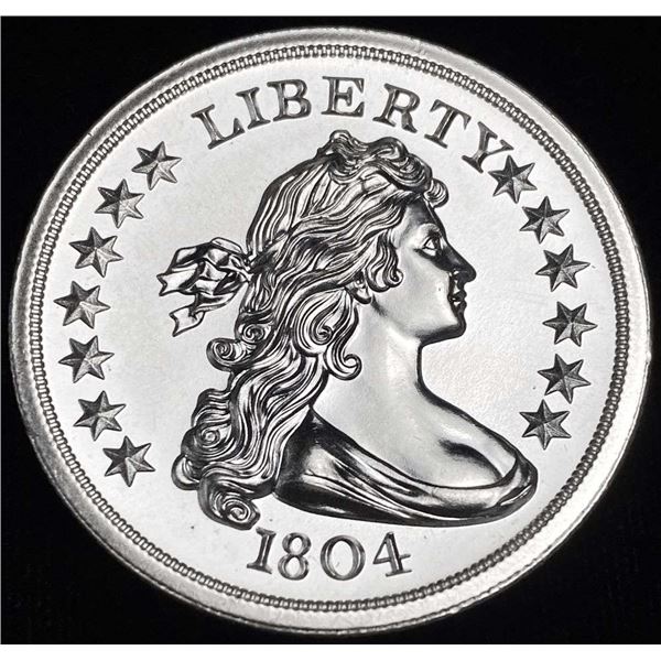1804 Draped Bust Design 2 ozt .999 Silver