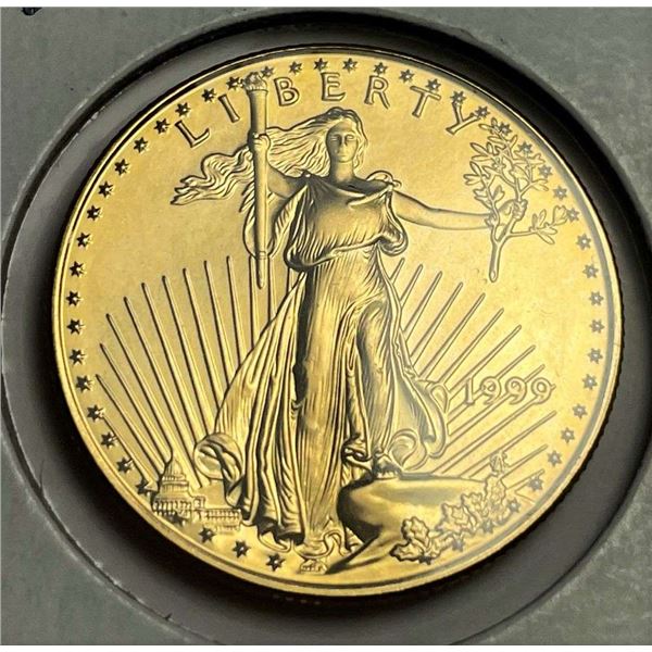 1999 American Gold Eagle 1/2 ozt $25