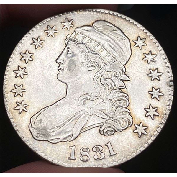 1831 Capped Bust Half Dollar AU55