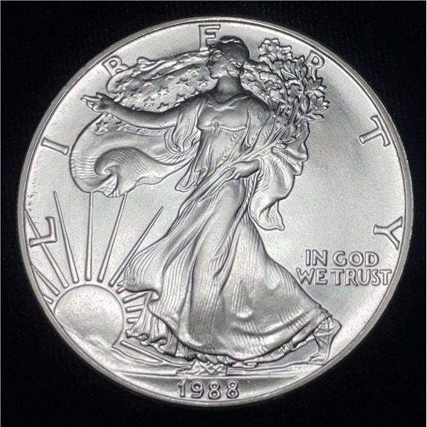1988 American Silver Eagle