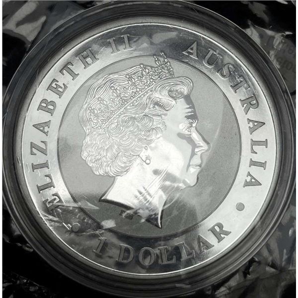 2013 Australia Kookaburra 1 ozt .999 Silver Dollar