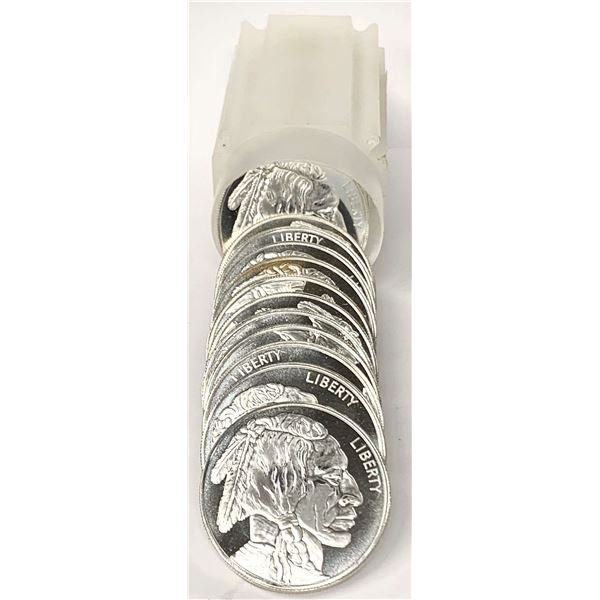 Roll (20-coins) 2004 Buffalo Proof 1 ozt .999 Silver