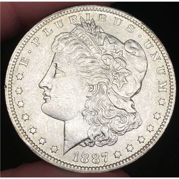 1887-O Morgan Silver Dollar MS62