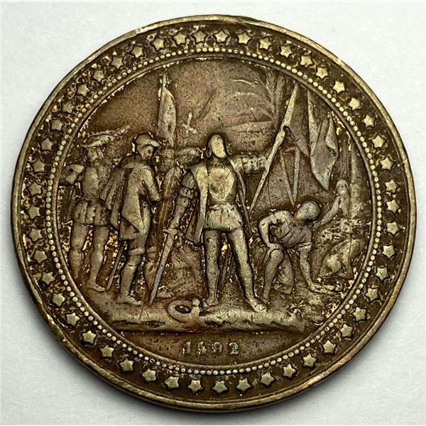 Rare 1893 Chicago World's Columbian Exposition Token