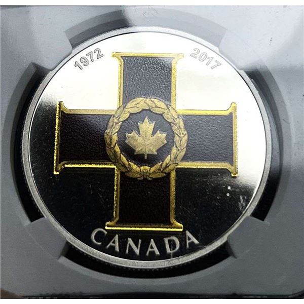 2017 Canada $20 Cross Of Valour Silver NGC PF69 Ultra Cameo Early Releases