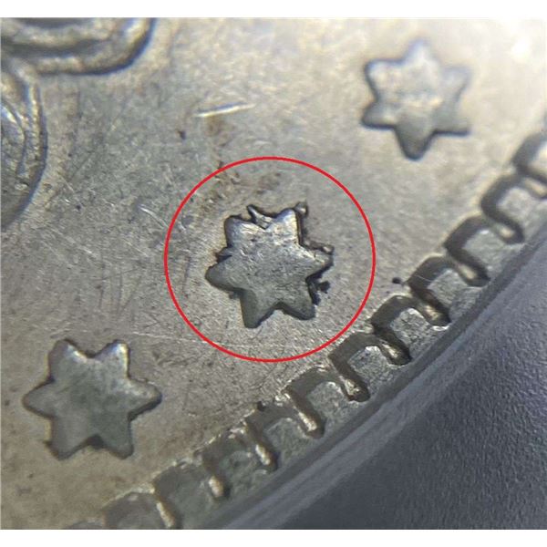 1878 7TF Morgan Silver Dollar SEGS AU53 Details VAM-141