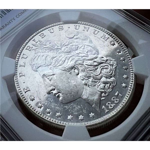 1887 Morgan Silver Dollar NGC MS63 PL