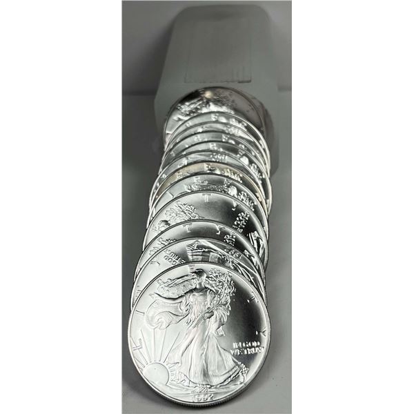 Original Treasury Roll (20-coins) 1992 American Silver Eagle