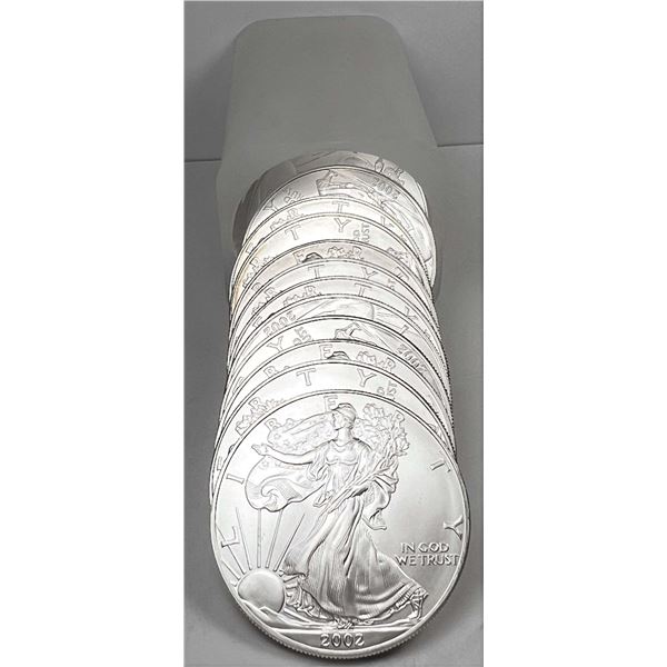 Original Treasury Roll (20-coins) 2002 American Silver Eagle