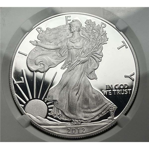 2012-S American Silver Eagle NGC PF69 Ultra Cameo