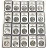 Image 4 : Last Minute! (20) 1986-2005 American Silver Eagle NGC MS69
