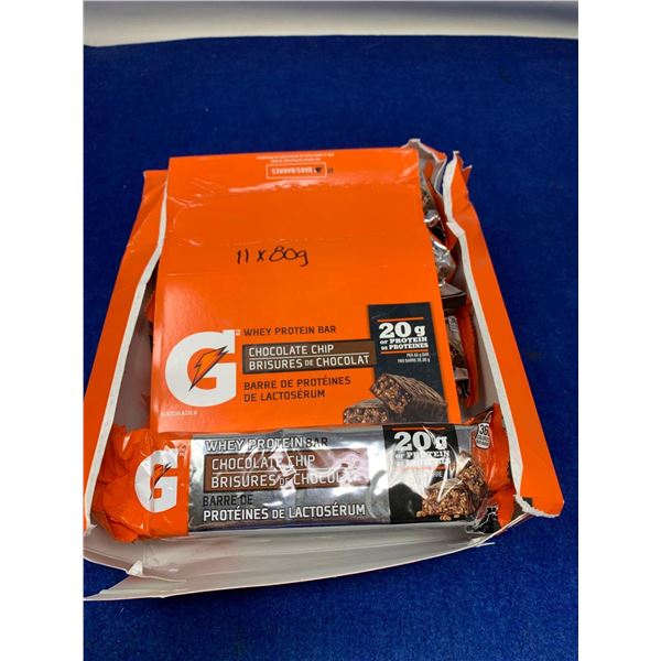 Gatorade Chocolate Chip Protein Bars 11 x 80g