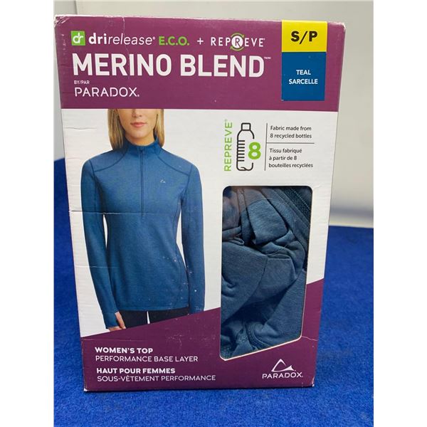 Merino Blend Womens Top Size S