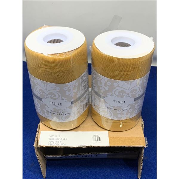 Tulle (2- 59.43m x 15.2cm)