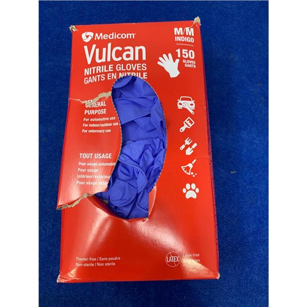 Vulcan Nitrile Gloves Size M