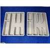 Image 1 : Utensil Trays lot of 2