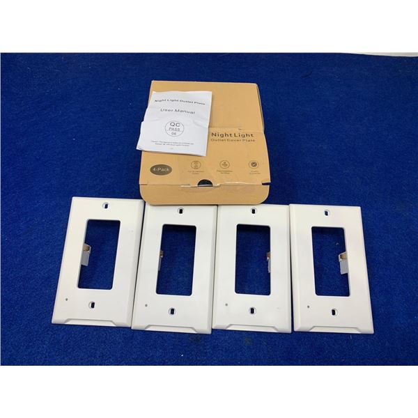 Night Light Outlet Cover Plate Lot Of 4