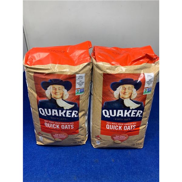Quaker Quick Oats 2 x 2.25kg