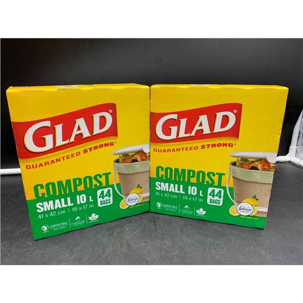 Glad Compost small bags 2 x 44 bags