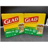 Image 1 : Glad Compost small bags 2 x 44 bags