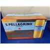Image 1 : S. Pellegrino Tangerine & Wild Strawberry Carbonated Natural Mineral Water (8 x 330ml)