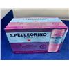 Image 1 : S. Pellegrino Dark Morello Cherry & Pomegranate Carbonated Natural Mineral Water (8 x 330ml)
