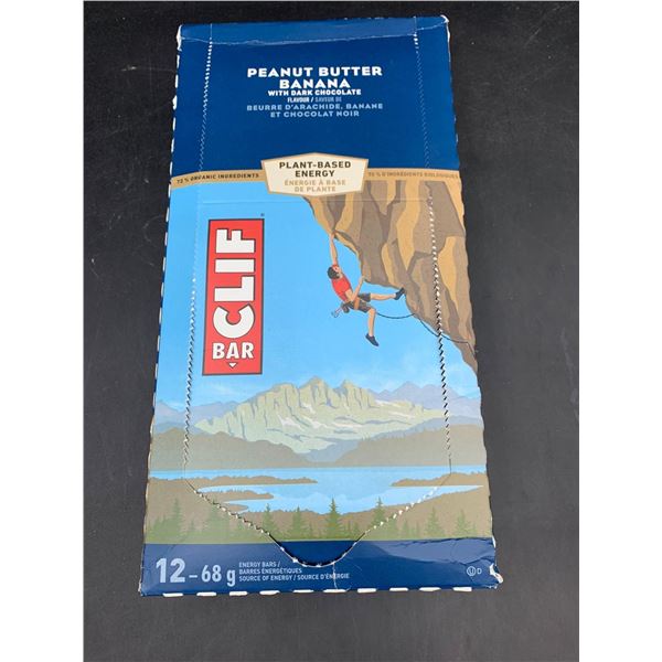 Clif Bar (12 x 68g) Peanut Butter Banana