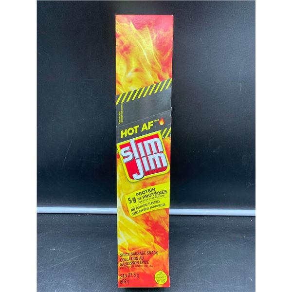 Hot AF Slim Jim Sausage Snacks (24 x 27.5g)