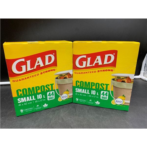 Glad Compost Small Bags (2 x 44)