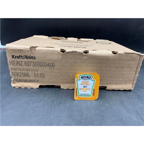Kraft Heinz Honey Mustard Sauce (60 x 25ml)