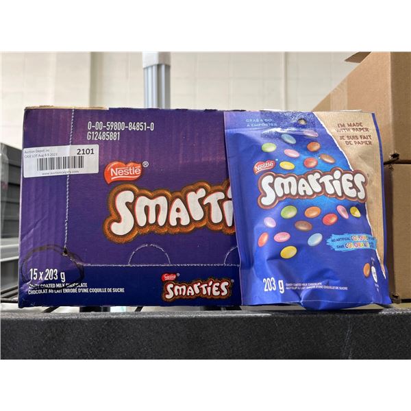 CASE LOT - Nestle Smarties 15 x 203g