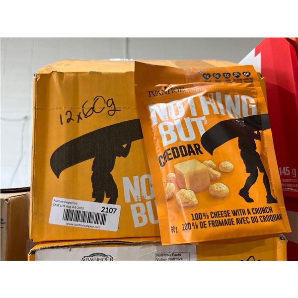 CASE LOT - Ivanhoe Nothing But Cheddar 12 x 60g