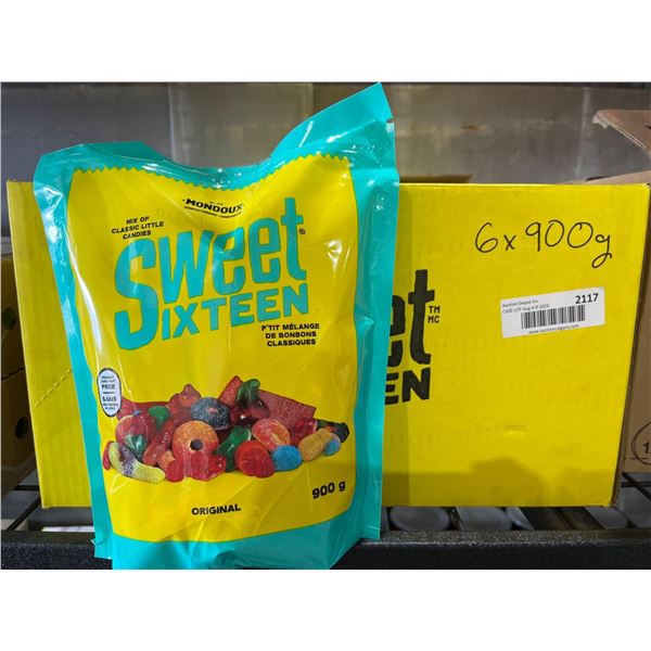 CASE LOT - Mondoux Sweet Sixteen Mix Candies 6 x 900g
