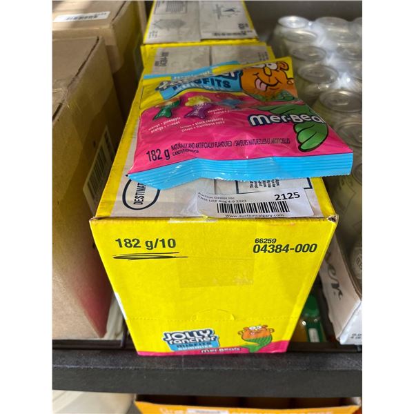 CASE LOT - Jolly Rancher Misfits Mer-Bears Candy 10 x 182G