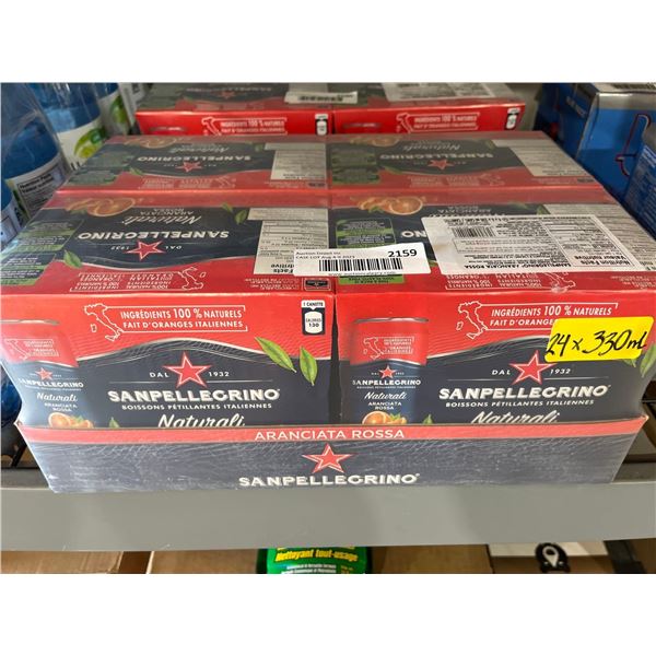CASE LOT - Sanpellegrino Italian Sparkling Drinks Aranciata Rossa  24 x 330ml