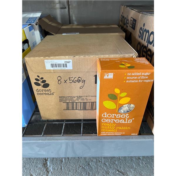 CASE LOT - Dorset Cereals Really Nutty Raisin w/ Cashew and Almond 8 x 560g