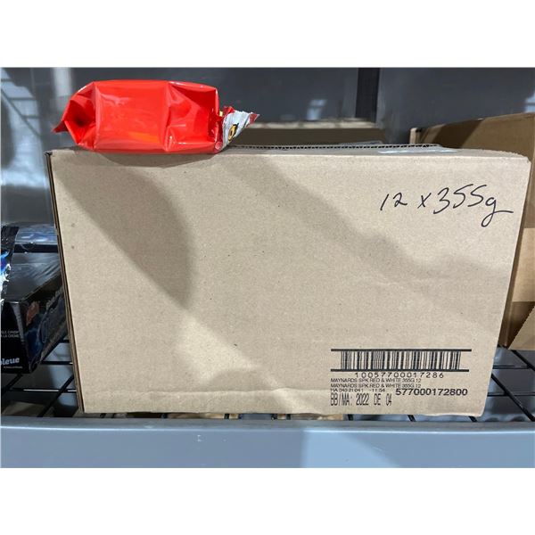 CASE LOT - Maynard's Sour Patch Kids Candy Red & White 12x355g