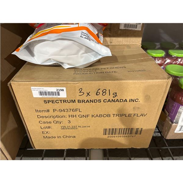 CASE LOT - Good n Fun Dog Chews Triple Flavor 3 x 681g