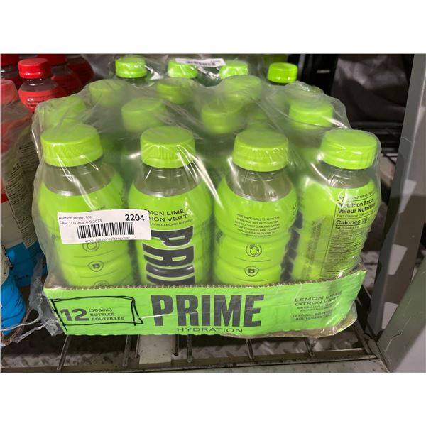 CASE LOT - Prime Lemon Lime Hydration Drink 12 x 500ml