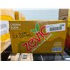 Image 1 : CASE LOT - Zevia Zero Calorie Soda Cream Soda 6 x 355ml