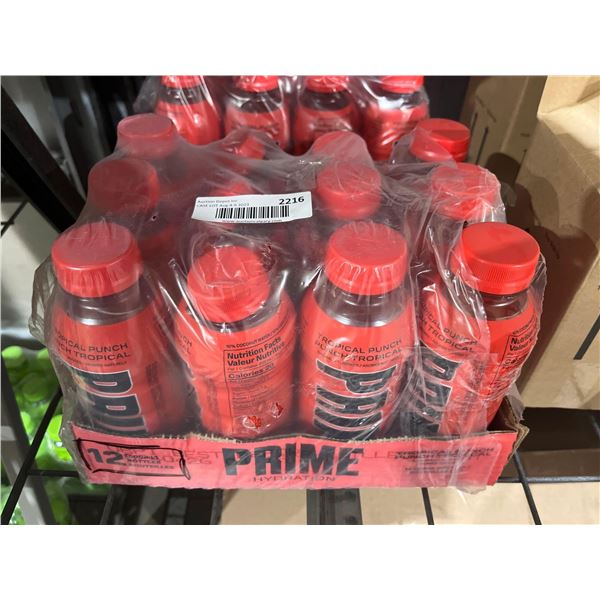CASE LOT - Prime Tropical Punch Hydration Drink 12 x 500ml