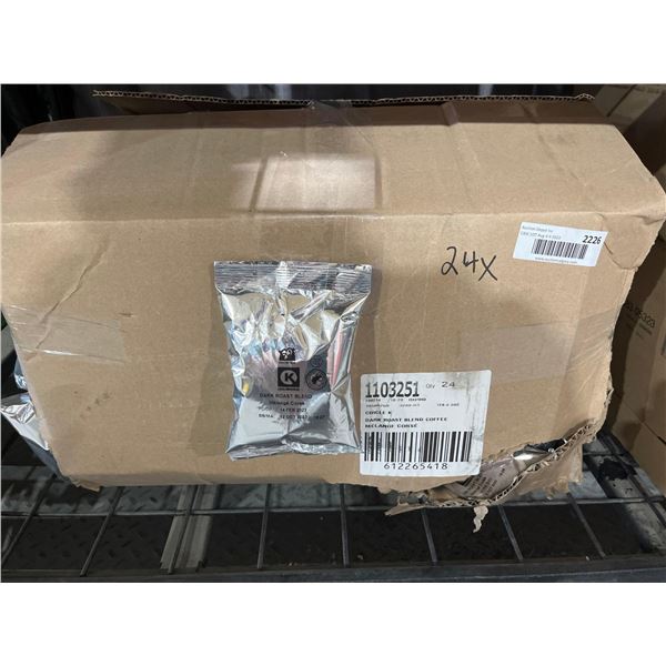 CASE LOT - Circle K Dark Roast Blend Coffee Grounds 128 x 2.5oz