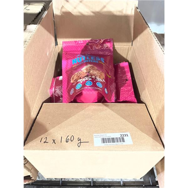 CASE LOT - Joseph's Nutless Clusters Raspberry 12 x 160g