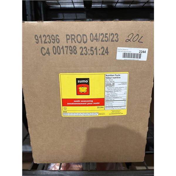 CASE LOT - Sumo Sushi Seasoning 20 Litres