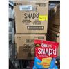 Image 1 : CASE LOT - Cheese It Snap'd Cheddar, Sour Cream & Onion Crackers 12x62g