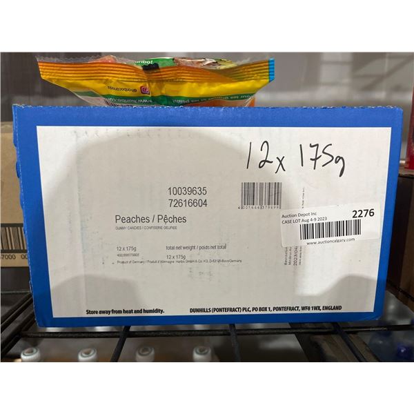 CASE LOT - Haribo Peaches 12x175g